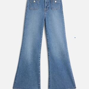 7 For All Mankind Light Blue Flare Jeans